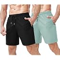 TAGDO Men39s Athletic Shorts with Zipper Pockets
