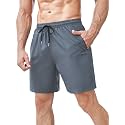 TAGDO Men39s Athletic Shorts with Zipper Pockets
