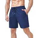TAGDO Men39s Athletic Shorts with Zipper Pockets