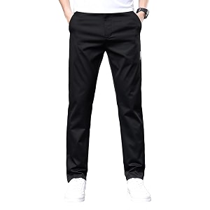 TAGDO Mens Casual Cotton Cargo Pants