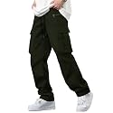 TAGDO Men39s Casual Techwear Drawstring Cargo Pants