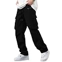 TAGDO Men39s Casual Techwear Drawstring Cargo Pants