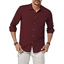 TAGDO Men39s Cotton Blend Full Sleeve Solid
