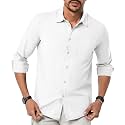 TAGDO Men39s Cotton Blend Full Sleeve Solid