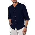 TAGDO Men39s Cotton Blend Full Sleeve Solid
