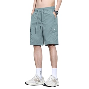 tagdo men39s cotton cargo shorts with multi pockets  lightweight casual outdoor shorts pant for men  elastic waist drawstring utility shorts for hiking camping and daily wear 2048