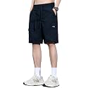 TAGDO Men's Cotton Cargo Shorts with Multi Pockets | Lightweight Casual Outdoor Shorts Pant for Men | Elastic Waist Drawstring Utility Shorts for Hiking, Camping and Daily Wear (2048)