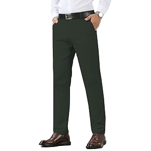 TAGDO Mens Cotton Casual Trousers Slim