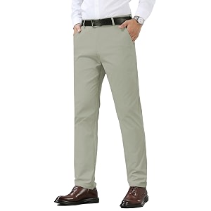TAGDO Mens Cotton Casual Trousers Slim