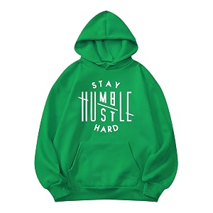 TAGDO Mens Printed Hooded Neck Hoodie 2014