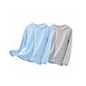 TAGIHOO Kids Sun Protection Hooded Zip Jacket for Boys Girls