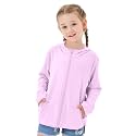 TAGIHOO Kids Sun Protection Hooded Zip Jacket for Boys Girls
