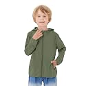 TAGIHOO Kids Sun Protection Hooded Zip Jacket for Boys Girls