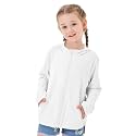 TAGIHOO Kids Sun Protection Hooded Zip Jacket for Boys Girls