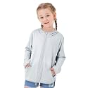 TAGIHOO Kids Sun Protection Hooded Zip Jacket for Boys Girls