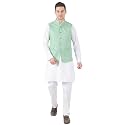 TAHVO Men39s Nehru JacketWaistcoatModi Jacket Cotton FabricMen