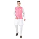 TAHVO Men39s Nehru JacketWaistcoatModi Jacket Cotton FabricMen