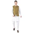 TAHVO Men39s Nehru JacketWaistcoatModi Jacket Cotton FabricMen