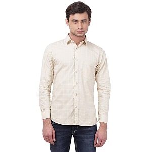 TAHVO Mens Regular Fit Long Sleeves Cotton