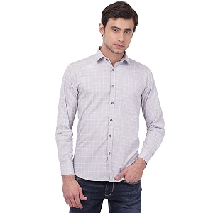 TAHVO Mens Regular Fit Long Sleeves Cotton