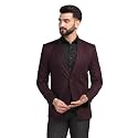 TAHVO Men Blazer Lycra Fabric Slim Fit