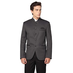 TAHVO Men Check Blazer