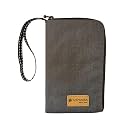 Taianda Women Phone Wristlet Wallet Pouch, Zippered Dual Slots (Gray)