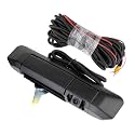 Tailgate Handle Backup Camera Compatible with 2005-2015 Tacoma Rear View Reverse Camera Handle Tailgate Lock RCA Connector Replaces # 6909004020 69090-04020