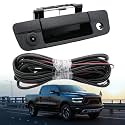 Tailgate Handle Backup Rear View Camera Compatible with Dodge Ram 1500 2009-2017 / Dodge Ram 2500 3500 2010-2017.Replace# 68084284AB, CH1915120, 68197873AA