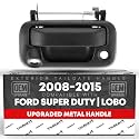 Tailgate Handle w/Camera Hole - Compatible with 2004-2016 Ford F-150, F-250, F-350, F-450, F-550 Super Duty, 07-09 Explorer Sport Trac; 06-08 Lincoln Mark LT - Textured Black - OEM 8L3Z-9943400-AC
