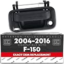 Tailgate Handle w/Camera Hole - Compatible with 2004-2016 Ford F-150, F-250, F-350, F-450, F-550 Super Duty, 07-09 Explorer Sport Trac; 06-08 Lincoln Mark LT - Textured Black - OEM 8L3Z-9943400-AC