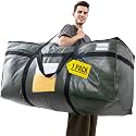 TAILI 1 Pack 69 Gallon Extra Large Storage Bags with Visible Window,Green