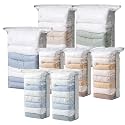 TAILI Cube Vacuum Storage Bags, 8 Pack Combo (3 Jumbo +5 Medium)