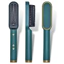 Taili Professional Hair Straightener Comb, 5 Temperature PTC Fast Heating Electric Comb Straightener for Women and Men, Ceramic Hair Styler Machine Suction Cup (Elecric Comb)