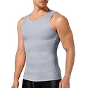TAILONG Compression Shirt Men Shapewear Slimming Body Shaper Vest Compression Tank Top Undershirt
