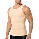 TAILONG Compression Shirt Men Shapewear Slimming Body Shaper Vest Compression Tank Top Undershirt