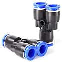 TAILONZ 3/8" Y-Splitter Push-to-Connect Fitting PY-3/8 10Pcs
