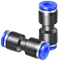 TAILONZ 5/32" Push to Connect Straight Fitting for 5/32" Tube PU-5/32 10Pcs