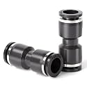 TAILONZ 6mm Push to Connect Straight Fitting for 6mm Tube PU-6 10Pcs