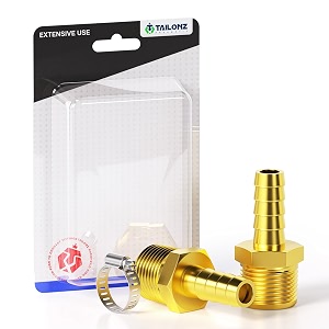 TAILONZ PNEUMATIC Brass Hose Barb Fitting -1