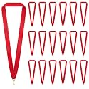Taiyin 30 Pcs Award Neck Ribbons for Medals Clips
