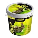 Taiyo Pluss Discovery Adult Rabbit Food - 1 kg Refill Pouch | High Fibre Pelleted Sticks with Alfalfa for Growth | Complete Nutrition for Adult Rabbits | Supports Strong Bones &amp; Teeth