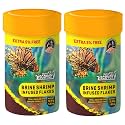 Taiyo Pluss Discovery Brine Shrimp Infused Flakes Fish Food - 52.5 g (50 g + Extra 5% Free) (Pack of 2) | Premium Slow Sinking Diet for Fishes with Krill &amp; Squid for Active Growth &amp; Coloration