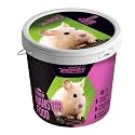 Taiyo Pluss Discovery Hamster Food - 1.1 kg (1 kg + 100 g Free) Bucket Container | High Fibre Sticks with Alfalfa for Growth | Complete Nutrition for Hamsters | Supports Strong Bones & Teeth