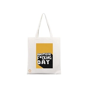 reusable tote bags - 100 organic cotton grocery bags eco-friendly and multi-purpose sturdy canvas with 15kgs capacity - multiple stylish designs