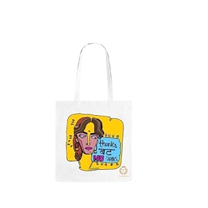 reusable tote bags - 100 organic cotton grocery bags eco-friendly multi-purpose sturdy canvas with 15kgs capacity - multy stylish designs