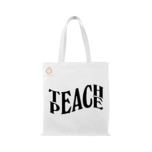 reusable tote bags - 100 organic cotton grocery bag eco-friendly multi-purpose sturdy canvas with 15kgs capacity - multiple stylish designs