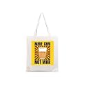 Reusable Tote Bags - 100% Organic Cotton Grocery Bags, Eco-Friendly, Multi-Purpose, Sturdy Canvas with 15kgs Capacity - Multy Stylish Designs