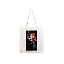 Reusable Tote Bags - 100% Organic Cotton Grocery Bags, Eco-Friendly, Multi-Purpose, Sturdy Canvas with 15kgs Capacity - Multiple Stylish Design