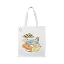 Reusable Tote Bags - 100% Organic Cotton Grocery Bags, Eco-Friendly, Multi-Purpose, Sturdy Canvas with 15kgs Capacity - Multy Stylish Design